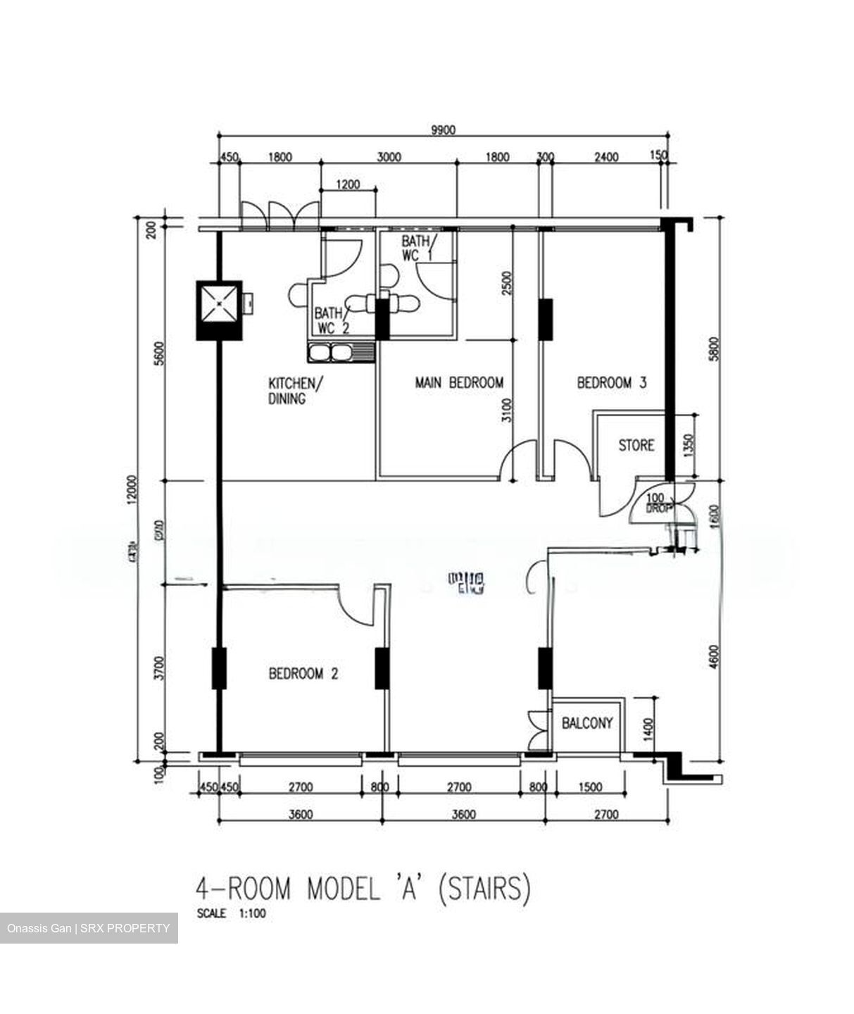 Blk 953 Jurong West Street 91 (Jurong West), HDB 4 Rooms #587765001